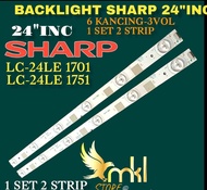 BACKLIGHT TVLED SHARP 24" INC LC24LE 1701-LC 24LE 1751