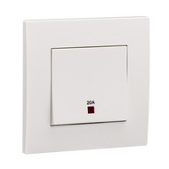 SCHNEIDER C-VIVACE KB31D20NE 20AMP 1 GANG DOUBLE POLE WATER HEATER SWITCH