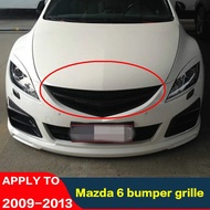 CEYUSOT FOR  OLD Mazda 6  Front Bumper Grille Separator Decorative Cover ABS Carbon Mazda6 Accessori