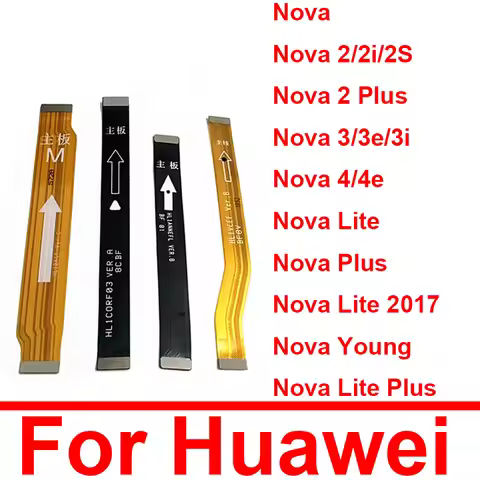 Motherboard Mainboard LCD Flex Cable For Huawei Nova 2 2i 2S 3 3E 3i 4 4e Lite Plus 2017 Young Main 