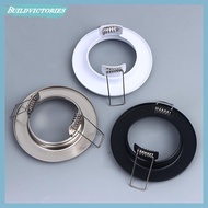 BDVS LED Downlights Frame Round Fixture Adjustable Downlight Led Holders Cutout For GU10 Bulb Holder