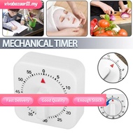 【VIVA】1 Hour 60 Mins Mechanical Kitchen Cooking Timer Game Alarm Count Down Timer Tool