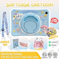 Silicon SAMSUNG Tab S6 Lite 10.4 inch Bonus Stylus Pen Lanyard P625 P620 P619 P615 P613 P610 2024 20