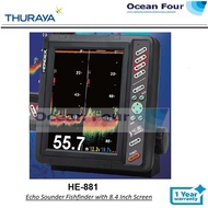 Hondex HE-881 Echo Sounder Fishfinder with 8.4 Inch Screen (600w or 1000w)