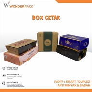 CUSTOM LUNCHBOX UK. S KRAFT MATERIAL PE 290 GSM