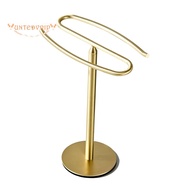 1 PCS Gold Hand Towel Holder Stand Free-Standing Towel Rack Stainless Steel Towel Bar Rack Stand