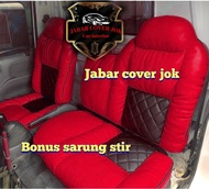 sarung jok mobil isuzu elf traga/cover jok mobil isuzu elf traga/sarung jok cover jok/bungkus jok