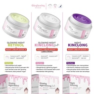 COD. Cream malam gloglowing. Night kinclong booster/night kinclong ungu/night retinol