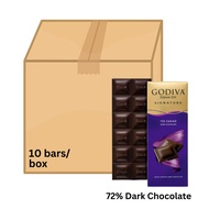 (Carton) CHOCO Godiva Signature Dark Chocolate Bar 90g Assorted Flavors (With Halal Logo)/ Product of Turkey
