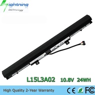 Genuine L15L3A02 10.8V 24Wh Laptop Battery for Lenovo IdeaPad V110-15AST 15IAP V310-15ISK L15S3A01 L