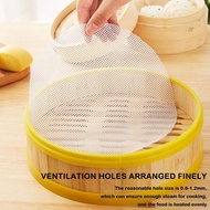 Kitchen Non Stick Pot Steamer Cloth Steamer Mat Round Silicone Steamer Bun Steamer Mantou Cloth L0n2