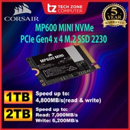 Corsair MP600 MINI 1TB (Gen4) PCIe x4 NVMe M.2 2230 SSD (1TB / 2TB)