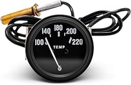 Omix-Ada 17210.05 Engine Coolant Temperature Gauge for 48-67 Willys CJ2A/CJ3A/Jeep CJ3B