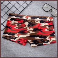 Aussie Bum Men Quality Milk Silk Boxer Briefs Man Camouflage Boxers Trunks Underwear
