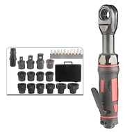 XUES TY5T412 Pneumatic Thru-Hole Ratchet | 1/2" | 400 Rpm |54Nm Industrial Ratchet Wrench| 10mm, 12m