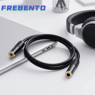 FREBENTO 3.5mm to 6.35mm, Plug and Play Gold Plated Stereo Sound Cable, Durable Professional 6.35mm 