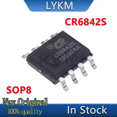 10/PCS New Original CR6842S CR6842 SOP8 PWM power controller chip In Stock