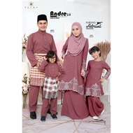 KURUNG ADRIANA, KURUNG BASYIRA & BAJU MELAYU ANDRE SEDONDON / KURUNG SULAM / MAUVE / RAYA SEDONDON /