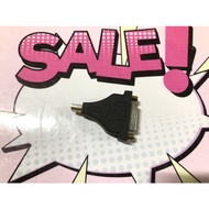 Hdmi to DVi converter, male hdmi signal port to male dvi