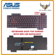 Keyboard Asus FX504GM FX504 FX504G FX504GD FX504GB FX504GE FX505 FX505GD FX505GM FX505DY FX505DU FX505DT FX505DD FX505D FX505DV FX505G FX505GE FX505GT Laptop Notebook Asus TUF FX504GD FX504GM FX504GB FX505GD FX505GM FX505DT FX505DD FX505GE FX505GT