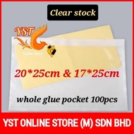 Yst Online Store Consignment Note Pocket 100pcs Air Way Bill Whole Glue