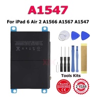 Bateria For  IPad 6 Air 2 A1547 A1566 A1567 Send Accompanying Tool