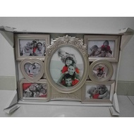 Photo Frame  Photo Frame  Photo Frame FRIENDS 7 tier frame (Silver Grey)