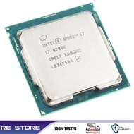 Used Intel Core I7-9700K I7 9700K 3.6 Ghz Eight-Core Eight-Thread CPU Processor 12M 95W PC Desktop LGA 1151