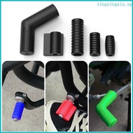 YIN Motorcycle Foot Peg Gear Shifter Lever Head Cover Gear Shifter Rubber Protector