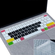 colourful Microsoft Surface  Keyboard Cover case Pro X/Pro 7/Pro 6/Pro 5/Pro 4/Book 1/Book 2/book 3/laptop 1/laptop 2/laptop 3/laptop 4/laptop M3 Keyboard protector Protective Cover Skin-TPU K cover