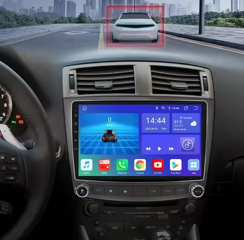 OSSURET Android Car Radio for Lexus IS 250 IS200 is300 Is350 2006-2012 Carplay GPS Multimedia Stereo