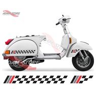 VSL4 Vespa Px Motorcycle Sticker / List of Vespa Px Boxes / Vespa Px Motorcycle Striping