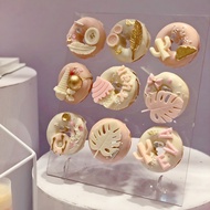 round Acrylic Donut Stand Wedding Birthday Partiy Cake Stand Acrylic Dessert Table Display Stand/Cle