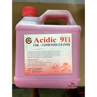 Acidic 911 Coil + Condensor Cleanser RED
