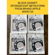 WAVE125 BLOCK GASKET METALFORM SPONGECOAT FRCM APPLE FOR WAVE125 WAVE125R WAVE125S