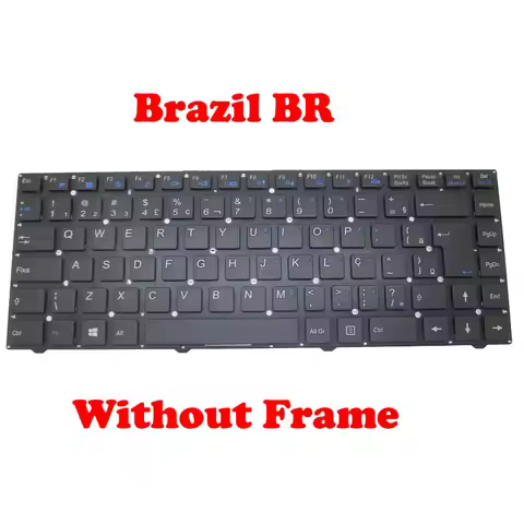 BR GR KR RU SP Keyboard For CLEVO W540EU MP-12B88PA-4301 4302W 6-80-W5400-333-1 6-80-W5400-333-1 MP-