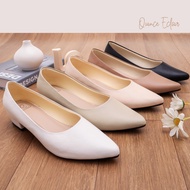 SUPER DEAL QUINCE Eclair Women's Chunky Heel Work Shoes