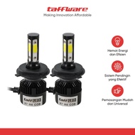 JP TaffLED X7 Car Headlight LED COB Headlight H4 Cool White 2 PCS - 75818-4CN