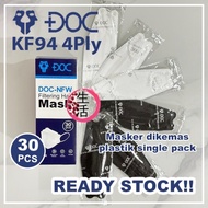 Terlaris Masker KF94 DOC 1 BOX isi 30 PCS / Masker FFP2 KF 94 Single