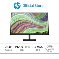 HP P24v G5 FHD Monitor - 23.8 - 1920 - 1080 - Flat IPS - 5ms GtG - 75 Hz - 3 Years Warranty