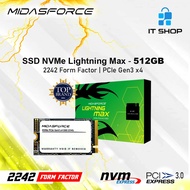Midasforce SSD NVMe PCIe Gen 3 Lightning Max 2242 - 512GB