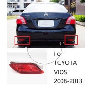 ไฟตัดหมอกสะท้อนแสง Bemper Belakang Gen2โตโยต้า VIOS 2008 2009 2010 2011 2012 2013หลังไฟตัดหมอกหลังไฟ