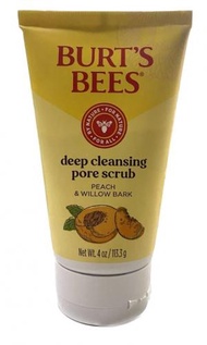 BURT'S BEES - 133.3g 小蜜蜂香桃柳樹皮磨砂洗面乳 平行進口