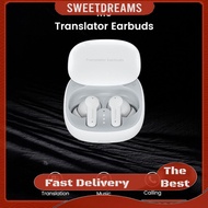 144 Languages Intelligent Translate Earbuds Bluetooth-Compatible 5.4 Real Time Translation Earbuds T