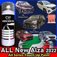 [ Perodua Alza 2022 NEW ] Touch Up Paint Color CW Aikka Aerosol DIY Cat Spray Bottle 370ml 补漆 Cat Ke