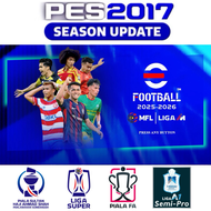 PATCH LIGA MALAYSIA LATEST 2025 PES 2017 (PC)
