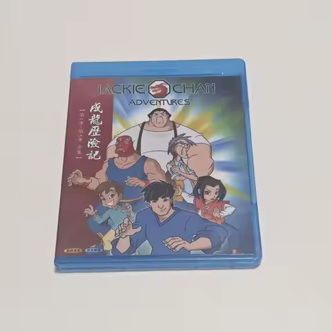 Blu-ray BD Disc Box Jackie Chan Adventures Animation CD Box