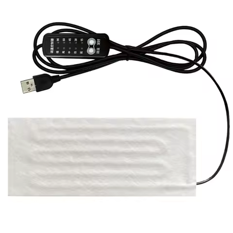 Heating Pad USB Heating Wire Heating Mat 5V Electric Heating Element Film Heater Pad for Warming Fee