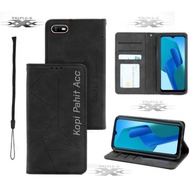 Case Realme C2 Rmx1941 Rmx1943 Rmx1945 Flip Cover Wallet Sarung Hp Casing Dompet Flip Magnet