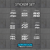 Sticker Mirror Blanking YZF/R/CBR/RR/GSX/Ninja/R&amp;G/Mirror Cover Sticker